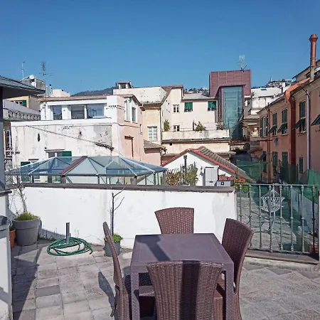 Doge Grimaldi - Davanti All'Acquario - Grande Terrazza Privata - Palazzo Nobiliare Storico Genoa Exterior photo